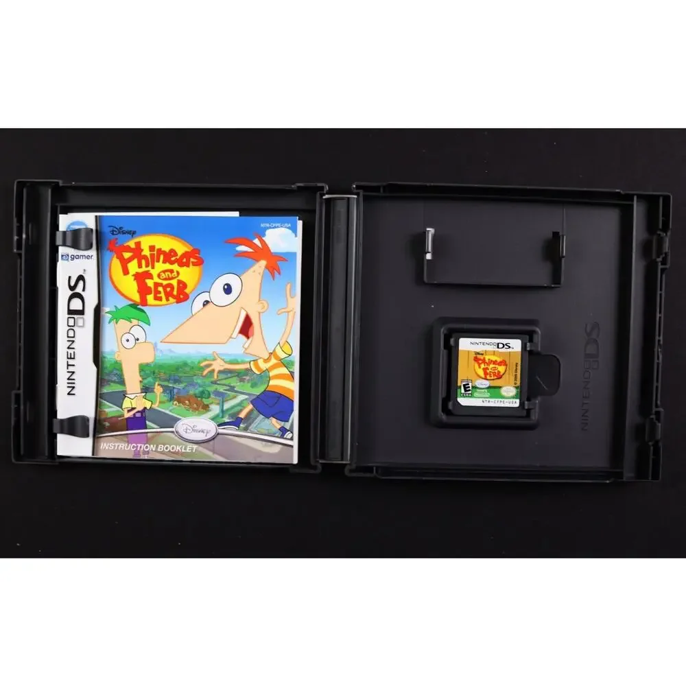 Phineas and Ferb Nintendo‎ DS Complete CIB With Manual